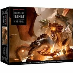 PENGUIN RANDOM HOUSE Dungeons & Dragons Dungeon And Dragons D&D: The Rise Of Tiamat Dragon Puzzle