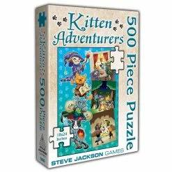 STEVE JACKSON GAMES Kitten Adventures 500pc Puzzle