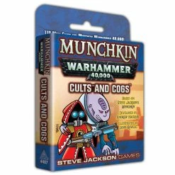 STEVE JACKSON GAMES Munchkin: Warhammer 40K: Cults & Cogs Miniature Games