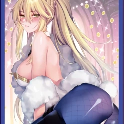 Card Sleeves COMIC☆1 16 Fate Grand Order Altria Pendragon Bunny Swimsuit Ruler - Doujin Mature Character Sleeves