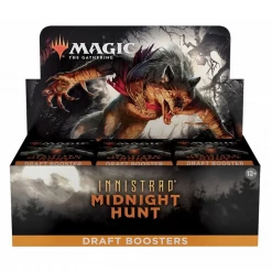 Magic The Gathering CCG: Innistrad - Midnight Hunt Draft Booster Box Magic: The Gathering