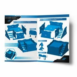 CORVUS BELLI Miniature Games Infinity: Kaldstrom Colonial Settlement Scenery Pack Miniatures Game