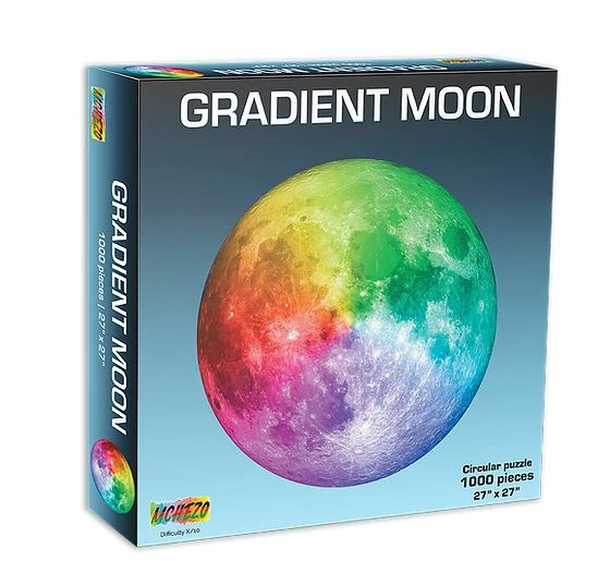 MCHEZO Gradient Moon 1000 Pcs Puzzle 3 MCHEZO Gradient Moon 1000 Pcs Puzzle
