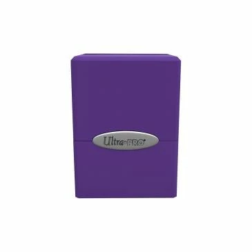 Deck Boxes & Storage Boxes Ultra Pro: Satin Cube - Royal Purple Deck Box 5 Deck Boxes & Storage Boxes Ultra Pro: Satin Cube - Royal Purple Deck Box