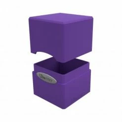 Deck Boxes & Storage Boxes Ultra Pro: Satin Cube - Royal Purple Deck Box 6 Deck Boxes & Storage Boxes Ultra Pro: Satin Cube - Royal Purple Deck Box