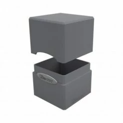 Ultra Pro: Satin Cube - Smoke Grey Deck Box Deck Boxes & Storage Boxes
