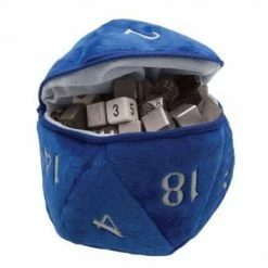 Ultra Pro D20 Plush Dice Bag - Blue Dice Holder