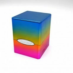 Satin Cube: Rainbow - Ultra Pro Premium Deck Box (Pre-order) Q4 2021 [Pre-order] Deck Boxes & Storage Boxes