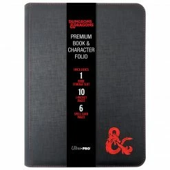 Ultra Pro Dungeons & Dragons Dungeons And Dragons RPG: Premium Zippered Book And Character Folio