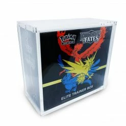 Wizardry Foundry Pokemon Elite Trainer Acrylic Sealed Product Protector Box With Magnetic Sealed Lid [In Stock] Sealed Product Protectors