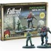 MODIPHIUS ENTERTAINMENT Fallout: Wasteland Warfare - Super Mutants Tabitha And Raul Miniatures
