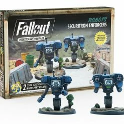 MODIPHIUS ENTERTAINMENT Fallout: Wasteland Warfare - Robots Securitron Enforcers Miniatures Miniature Games