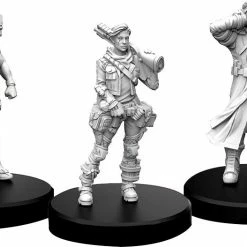 MONSTER FIGHT CLUB Cyberpunk Red RPG: Edgerunners B - Tech, Nomad, And Fixer Miniatures