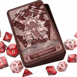 BEADLE AND GRIMM'S LLC Pathfinder And 5E - Barbarian - Class-Specific Dice Set (Pre-order) [Pre-order]