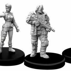 MONSTER FIGHT CLUB Cyberpunk Red RPG: Edgerunners D - Solo, Nomad, Media Miniatures