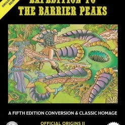 GOODMAN GAMES Original Adventures Reincarnated #3: Expedition To The Barrier Peaks Role Playing Game Dungeons & Dragons