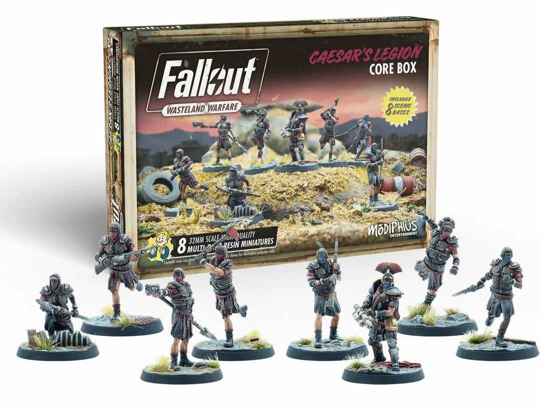 MODIPHIUS ENTERTAINMENT Fallout: Wasteland Warfare - Caesar`s Legion Core Box Miniatures 3 MODIPHIUS ENTERTAINMENT Fallout: Wasteland Warfare - Caesar`s Legion Core Box Miniatures