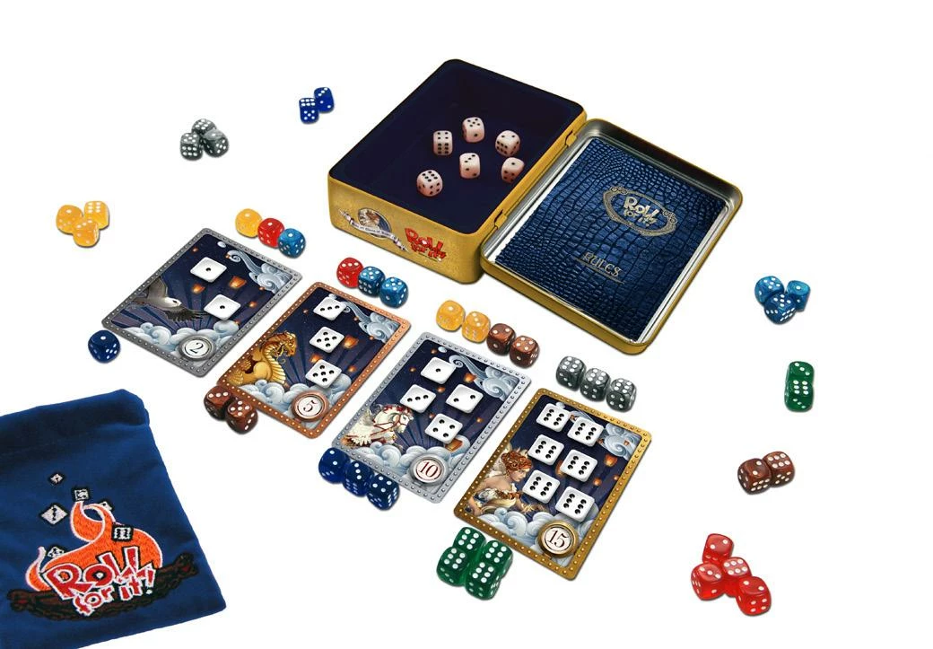 CALLIOPE GAMES Non-Collectible Card Games Roll For It! Deluxe Card Game 4 CALLIOPE GAMES Non-Collectible Card Games Roll For It! Deluxe Card Game