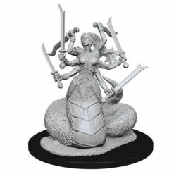 WIZKIDS Dungeons & Dragons: Nolzur's Marvelous Unpainted Miniatures: Marilith W12.5 Miniature Games