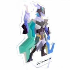 Wizardry Foundry Deck Boxes & Storage Boxes Grimoire Deck Box, Dragonlord | Store 800+ Standard Size Cards + D&D Adventure Series, Roghar - The Dragon Hunter, Acrylic Character Stand (Bundle)