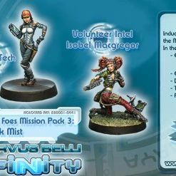 CORVUS BELLI Infinity - Dire Foes Mission Pack #3: Dark Mist (Caledonia Vs Japanese Sectorial Army) Miniatures [Pre-order] Miniature Games
