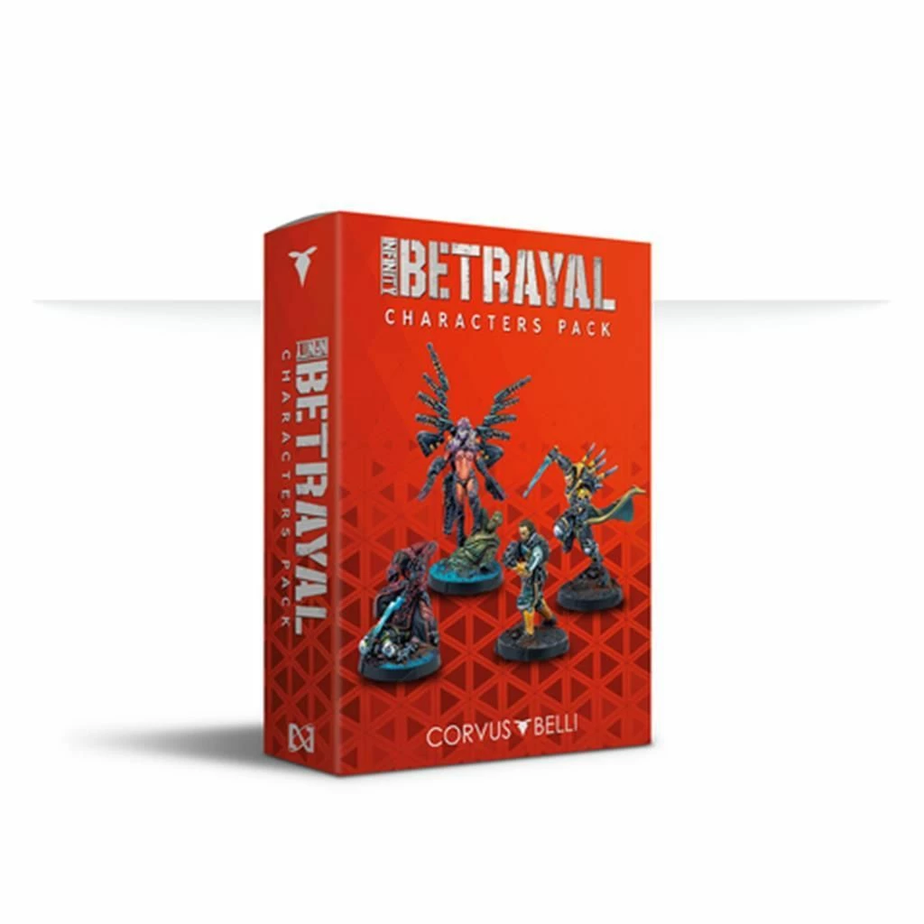 CORVUS BELLI Miniature Games Infinity: Betrayal Characters Pack Miniatures Game 3 CORVUS BELLI Miniature Games Infinity: Betrayal Characters Pack Miniatures Game