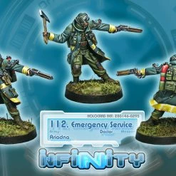 CORVUS BELLI Miniature Games Infinity - Ariadna: 112, Emergency Service (Doctor) Miniatures [Pre-order]