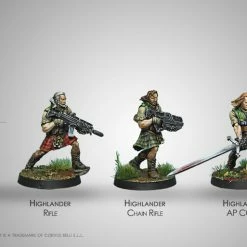 CORVUS BELLI Infinity - Ariadna: 45th Highlander Rifles Miniatures [Pre-order]