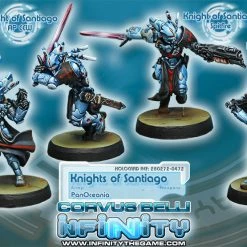 CORVUS BELLI Infinity - Panoceania: Knights Of Santiago Miniatures [Pre-order]