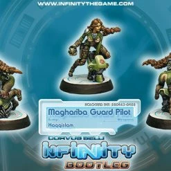 CORVUS BELLI Infinity - Bootleg: Maghariba Pilot Miniatures [Pre-order] Miniature Games