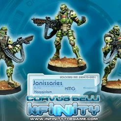 CORVUS BELLI Infinity - Haqqislam: Janissaires (HMG) Miniatures [Pre-order]