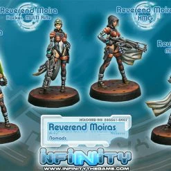 CORVUS BELLI Infinity - Nomads: Reverend Moiras Miniatures [Pre-order]