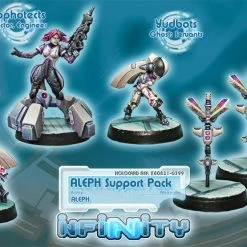 CORVUS BELLI Miniature Games Infinity - Aleph: Aleph Support Pack Miniatures [Pre-order]