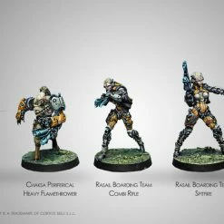 CORVUS BELLI Infinity - Tohaa: Rasail Boarding Team Miniatures [Pre-order]