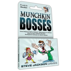 STEVE JACKSON GAMES Munchkin Bosses Card Game Non-Collectible Card Games