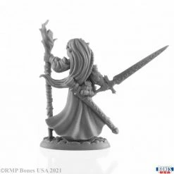 REAPER MINIATURES Bones USA: Lysette, Elven Mage Miniature [Pre-order]