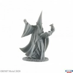 REAPER MINIATURES Bones USA: Darius The Wizard Miniature [Pre-order] Miniature Games