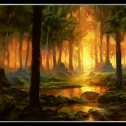 Magic The Gathering - Theros Forest Art Sleeves MTGS-095 80CT Card Sleeves