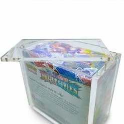 Wizardry Foundry Sealed Product Protectors Pokemon Booster Acrylic Sealed Product Protector Box With Magnetic Sealed Lid [In Stock]