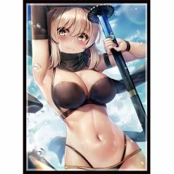 Card Sleeves COMIC☆1 16 Fate Grand Order Okita J Souji Swimsuit Assassin - Doujin Mature Character Sleeves