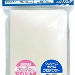 Broccoli Over Sleeve - Character Guard Clear 60CT Ver.2 L-Size