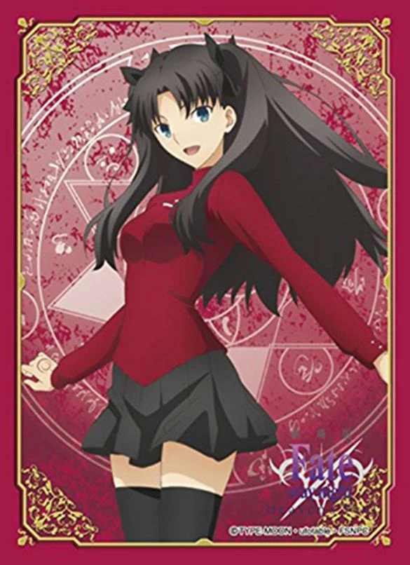 Fate/stay Night: Heaven`s Feel - Rin Tohsaka - Character Sleeves 80CT Card Sleeves 4 Fate/stay Night: Heaven`s Feel - Rin Tohsaka - Character Sleeves 80CT Card Sleeves