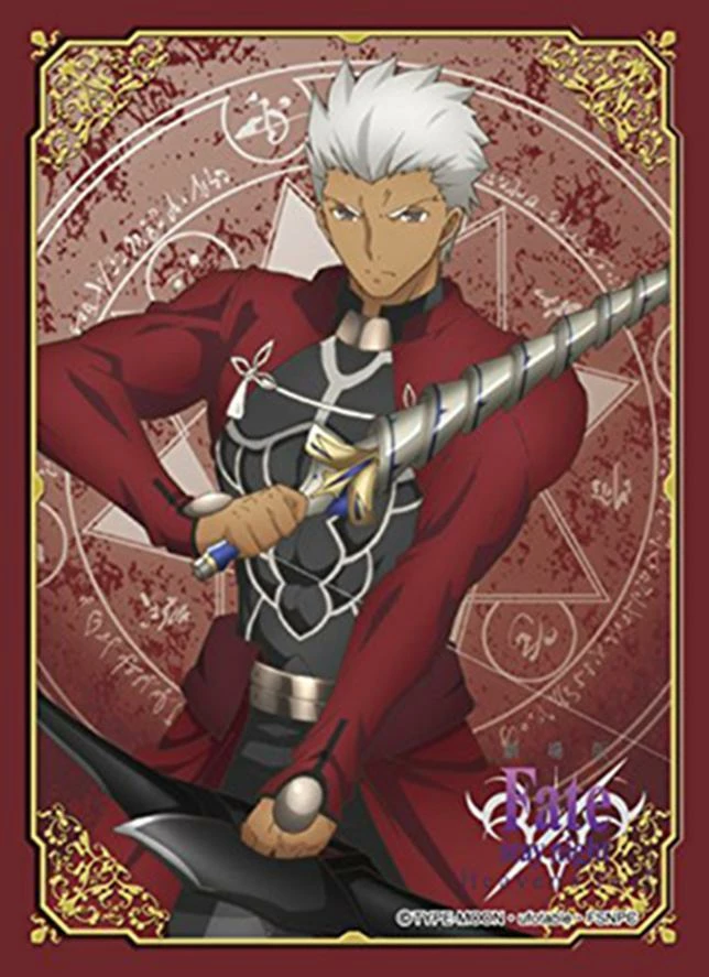 Fate/stay Night: Heaven`s Feel - Archer Emiya Shirou - Character Sleeves 80CT 4 Fate/stay Night: Heaven`s Feel - Archer Emiya Shirou - Character Sleeves 80CT