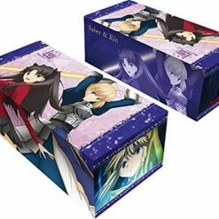 Fate/stay Night: Heaven`s Feel - Saber Artoria & Rin - Character Storage Box W/Dividers Deck Boxes & Storage Boxes