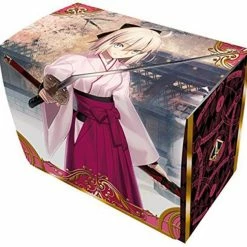 Fate Grand Order - Sakura Saber Soji Okita - Super Double Deck Box FGO Deck Boxes & Storage Boxes