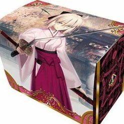 Fate Grand Order - Sakura Saber Soji Okita - Super Double Deck Box FGO Deck Boxes & Storage Boxes