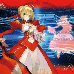 Fate Grand Order - Nero Claudius Red Saber - Rubber Play Mat FGO Play Mats