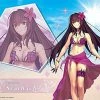 Fate Grand Order Assassin Scathach - Character Rubber Play Mat FGO Play Mats