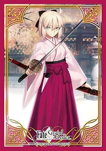 Fate/Grand Order - Sakura Saber Soji Okita - Character Mini Sleeves 80CT FGO 4 Fate/Grand Order - Sakura Saber Soji Okita - Character Mini Sleeves 80CT FGO