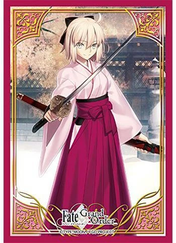 Fate/Grand Order - Sakura Saber Soji Okita - Character Mini Sleeves 80CT FGO 3 Fate/Grand Order - Sakura Saber Soji Okita - Character Mini Sleeves 80CT FGO
